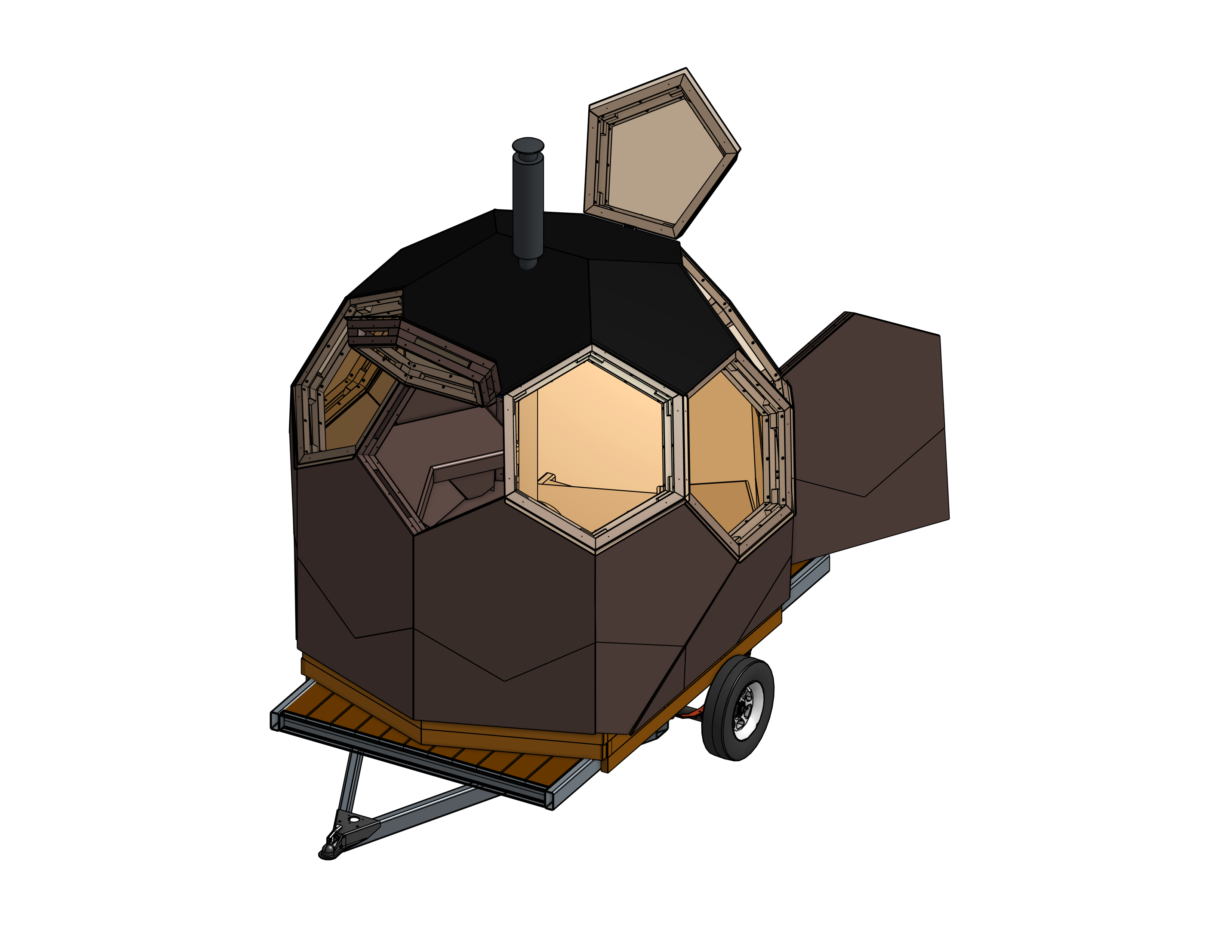 Saunosphere CAD View 3